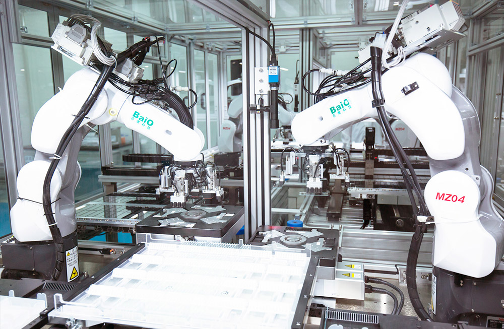 百傲生物芯片點(dian)樣(yang)係統BD-2